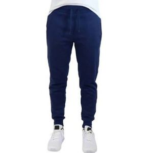 Men's French Terry Joggers - Blue - Large